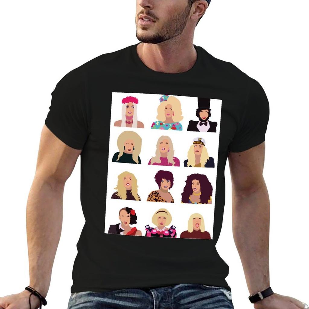 Katya Zamolodchikova  The Faces Of Season 7 Tshirt Big And Tall Short Sleeve Tee