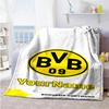 Borussia Dortmund Personalized Text Blanket Multi-purpose Personalized Blanket Soft Warm Cozy for Bedding Nap Office Sofa for All Occasions