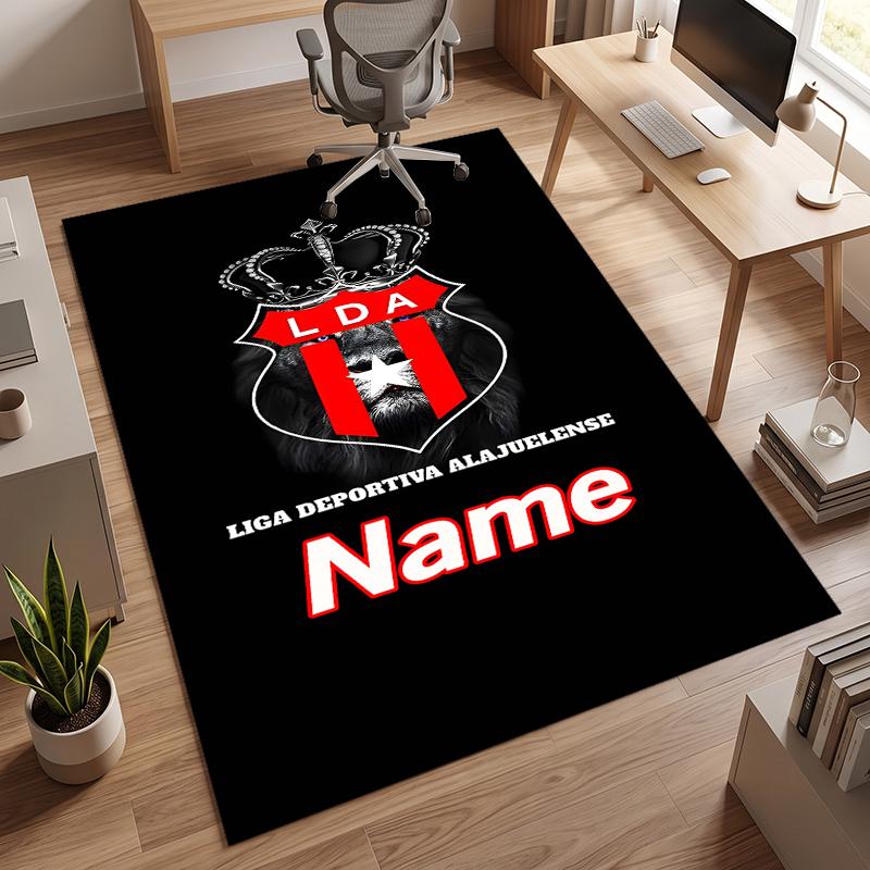Club Sport La Alajuelense (1) Personalized name Office Carpet Stylish Decor for Living Room Bedroom Kitchen