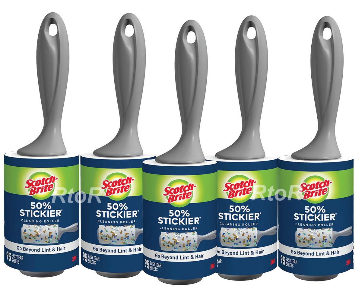 

Ролик для удаления ворса 95 листов x более липкий Чистящее средство [Оптовая покупка/5 штук] Scotch/3M 5 штук 50% лист/клейкая лента/ролик/удобный/клейкий [продукт] белый