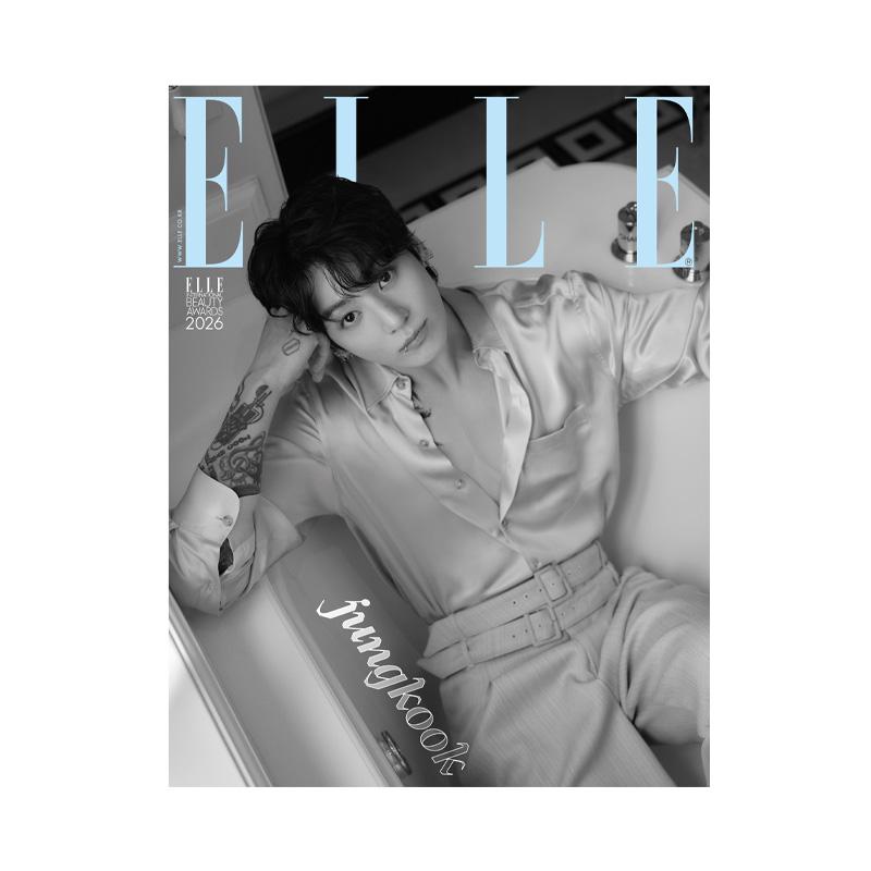 [VORBESTELLUNG] JUNG KOOK (Bts) – Elle Korea Januar 2026 (A–I Cover, 9 Ausgaben)