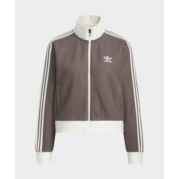 adidas Originals Chaqueta de Chándal de Punto Holgada de Manga Larga para Mujer KC2650