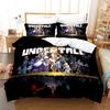 3pcs Bedding Set Animation Wish 3D Printed Cozy Duvet Cover King Queen Twin Size Birthday Gift for Adult Bedroom Decor