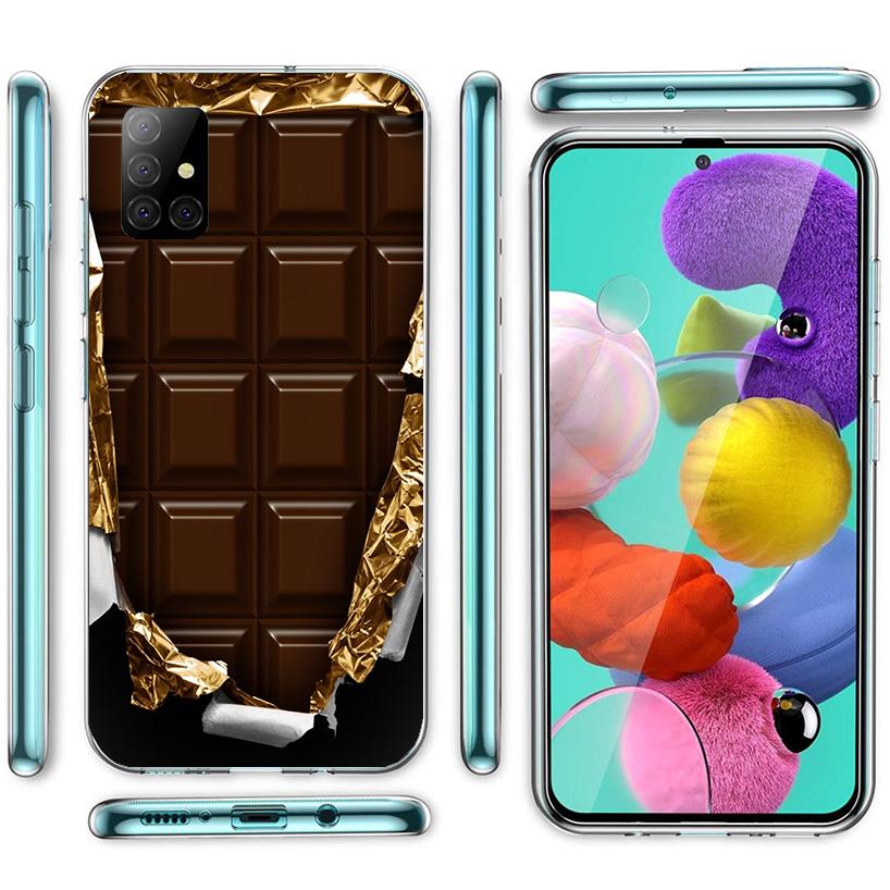 Food Fries Beer Cheese Sushi Cookie Phone Case For Samsung Galaxy A52 A32 A22 A12 A51 A31 A50S A30S A20S A10S Note 20 Ultra 10 P