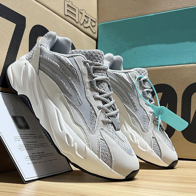 

Coconut shoes men s 700V2 volcanic ash platform dad shoes reflective sports shoes trendy casual shoes women s one 2025 36