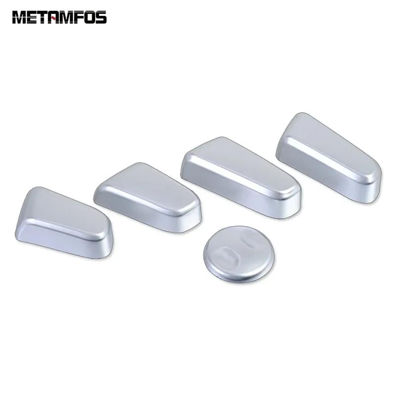 For Hyundai Tucson 2015-  Carbon Fiber Seat Adjust Switch Control Button Cover Trim Interior Accessories Car Styling