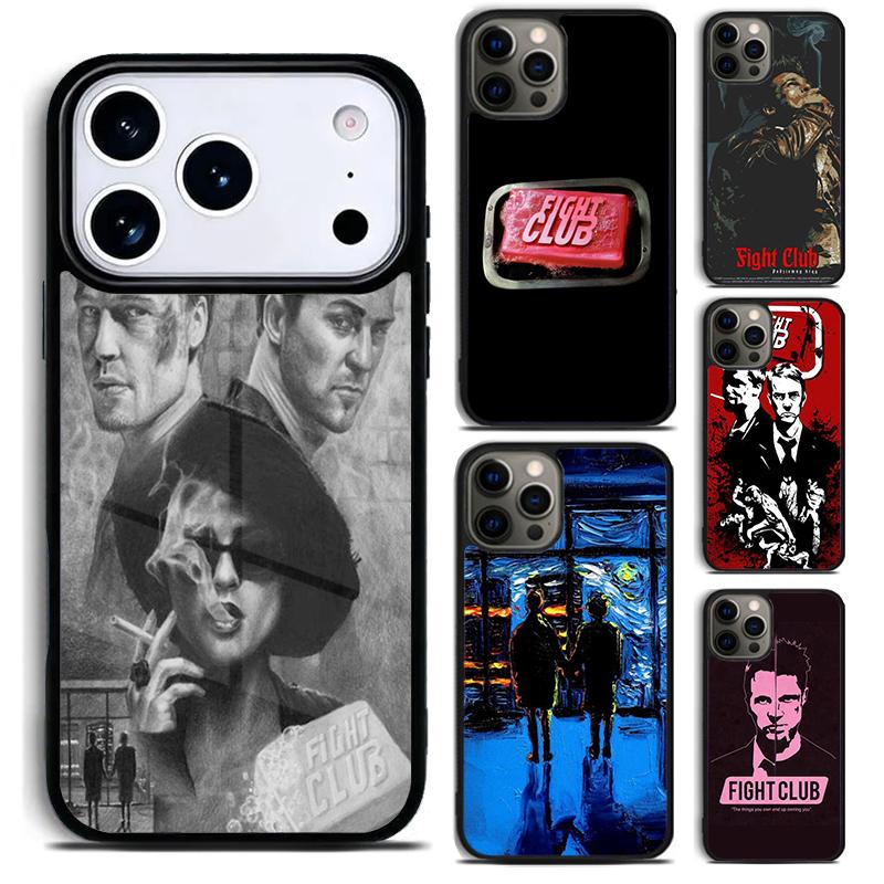 Amazing Fight Club Posters Phone Case For iPhone 17 16 15 14 13 12 11 Pro Max Plus 17Air Soft Silicone Cover