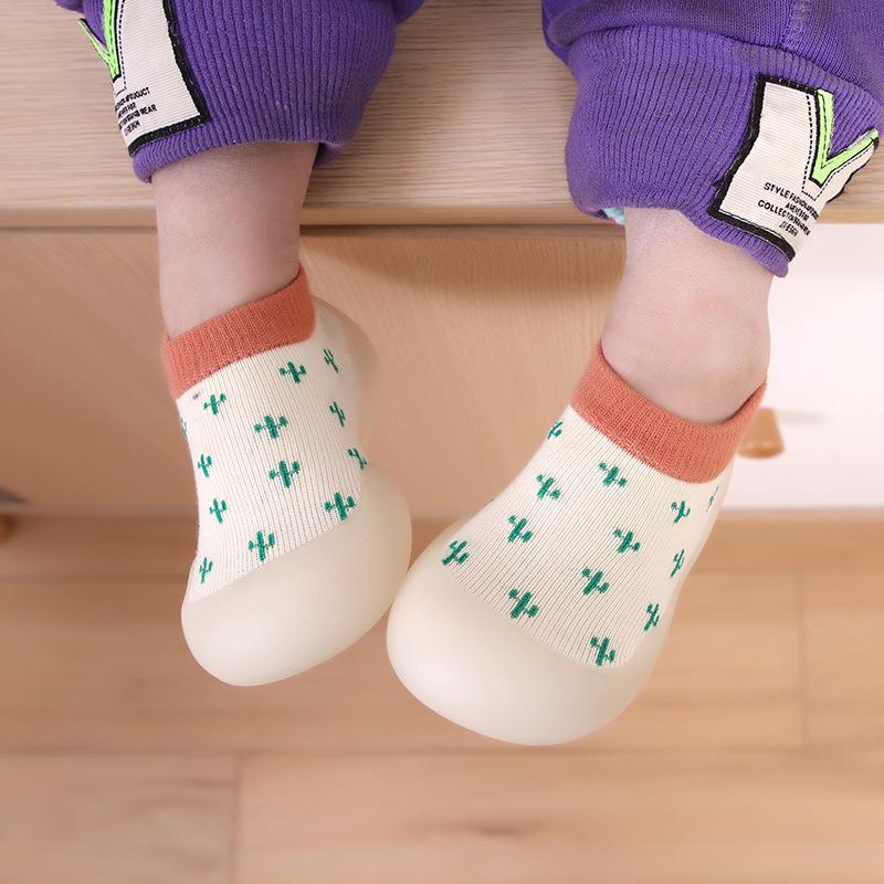 Non-slip Breathable Toddler Socks Shoes - Soft Sole Silicone for Spring and Autumn