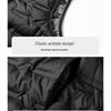 Jeanswest Men's Hooded Lightweight Down Vest
