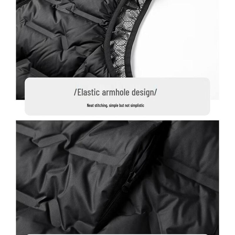 Jeanswest Men's Hooded Lightweight Down Vest