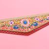 Bohemian Multicolored Beaded Belt Handwoven Adjustable Waistband For Women Ethnic Style Festival Accessory