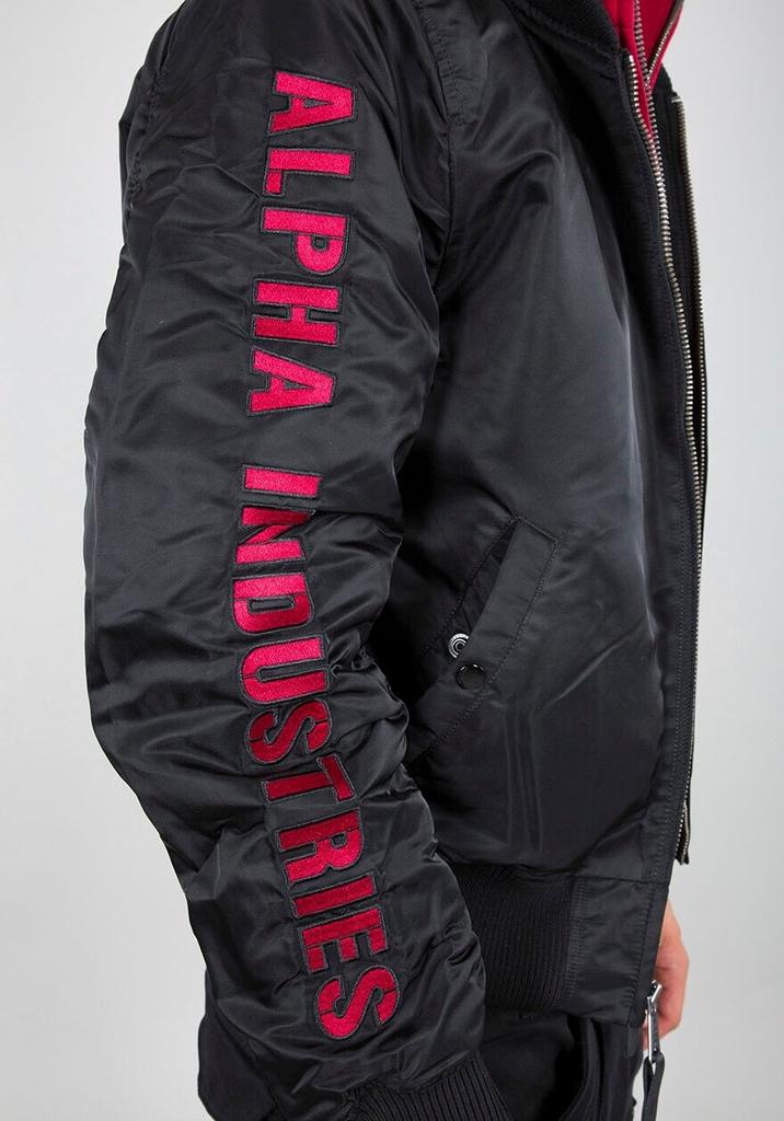 Зимняя куртка Alpha Industries MA-1 D-Tec SE (133104) black/red