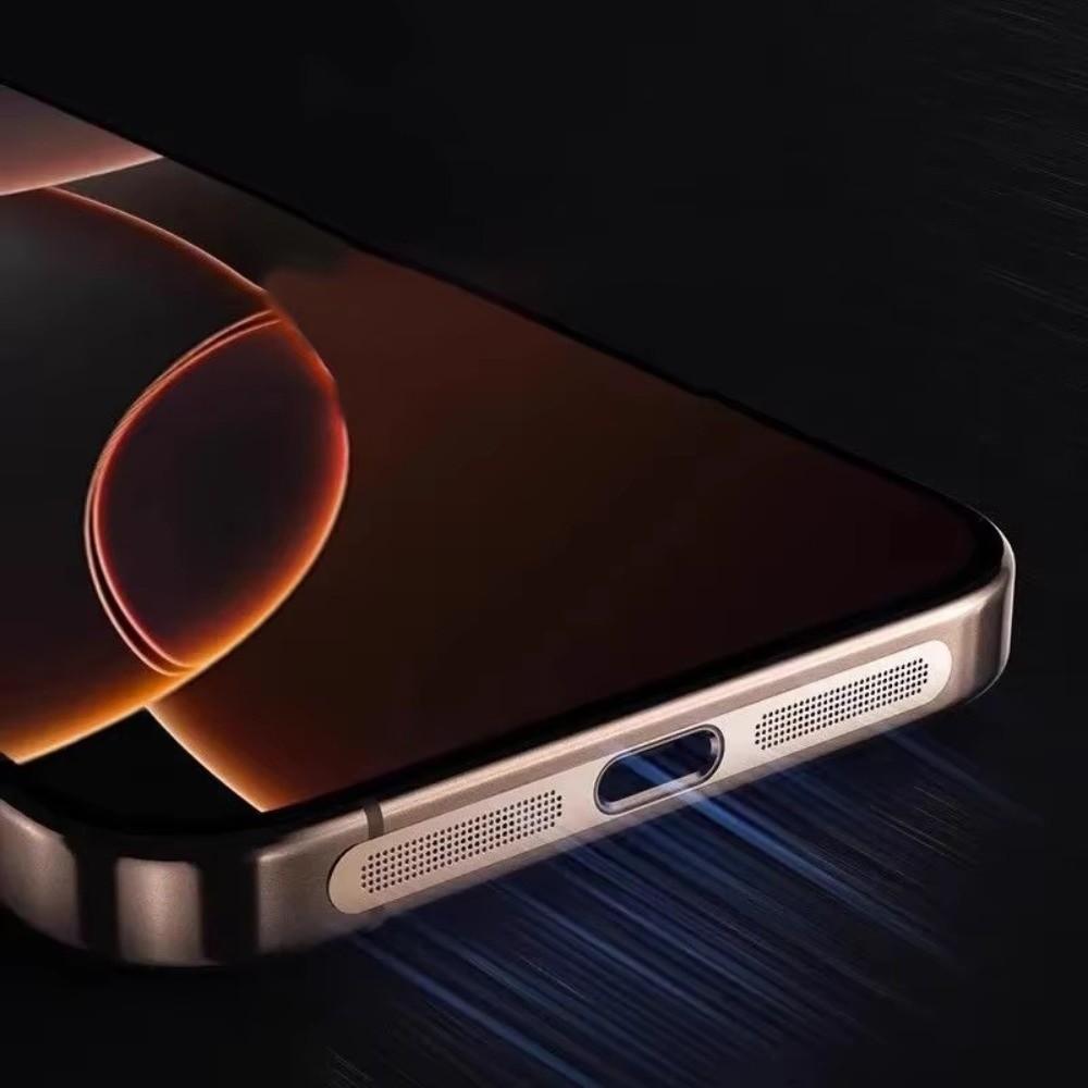 Selbstklebende Staubdichte Netzaufkleber Mesh-Abdeckung Staubschutz für iPhone 17Pro/17 Pro Max Handyzubehör