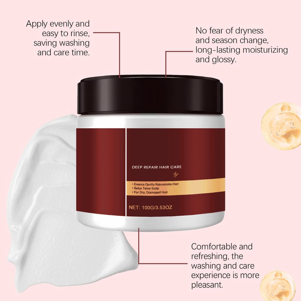 Collagen Hair ,Deep Conditioning,Advanced Keratin Hair ,Hydrating Mask  For All Hair (1 Bottle)