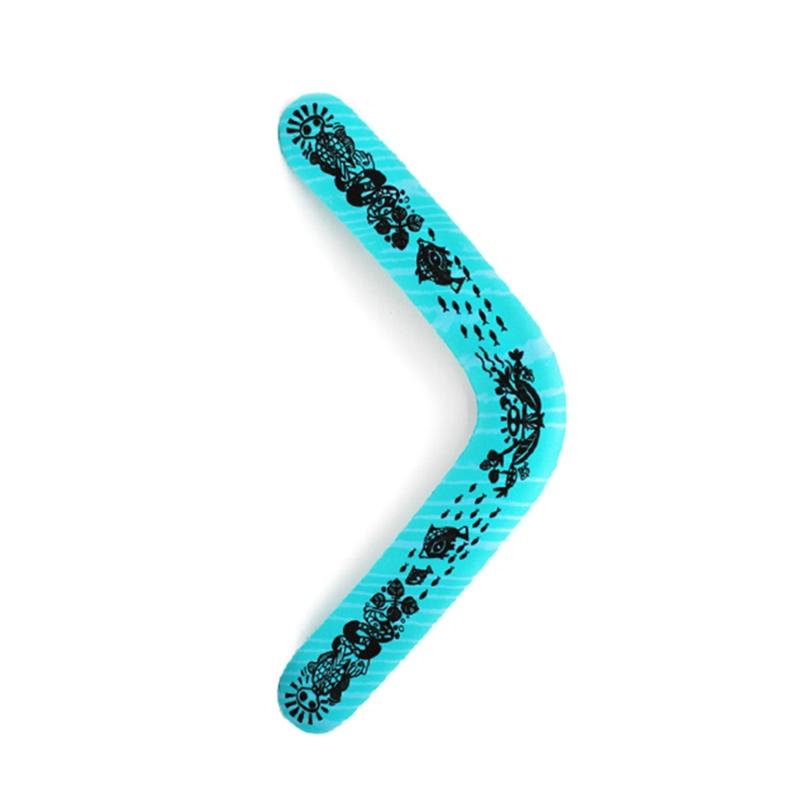Safety Boomerangs Beach Sport Toy Parent-Children Interactive for Play Set Throwback V-Shape Flying Disk for Family Pets 6