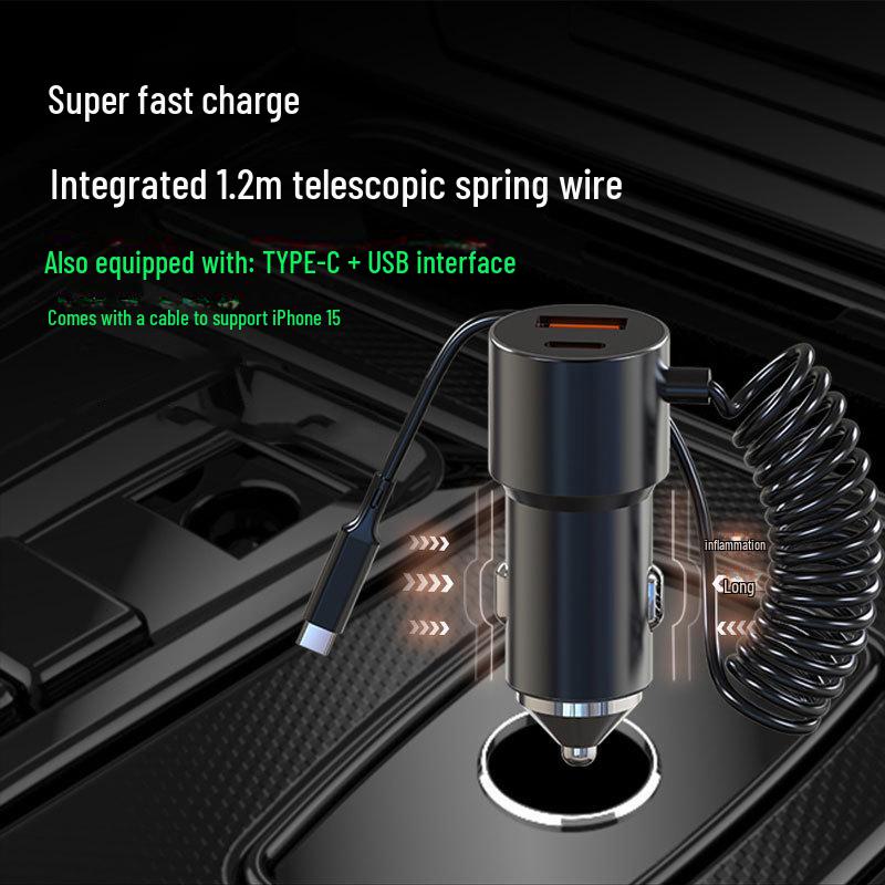 Newman Car Charger for Huawei, OPPO, Honor, Xiaomi, Apple 15