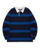 Lee Striped Rugby T-Shirt Navy