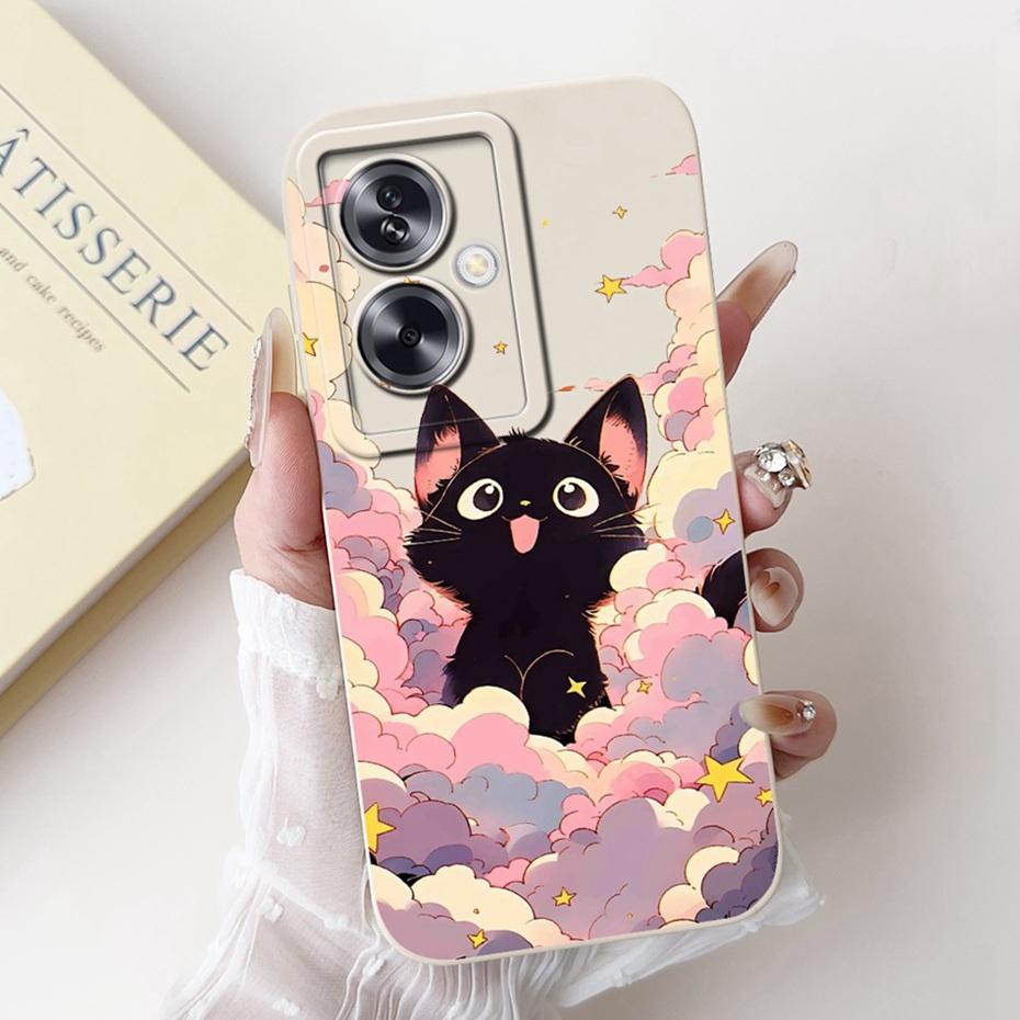 Cute Cartoon Phone Case For OPPO A79 CPH2553 CPH2557 Soft Silicone Shockproof Cases For Oppo A79 5G Covers Bumpers