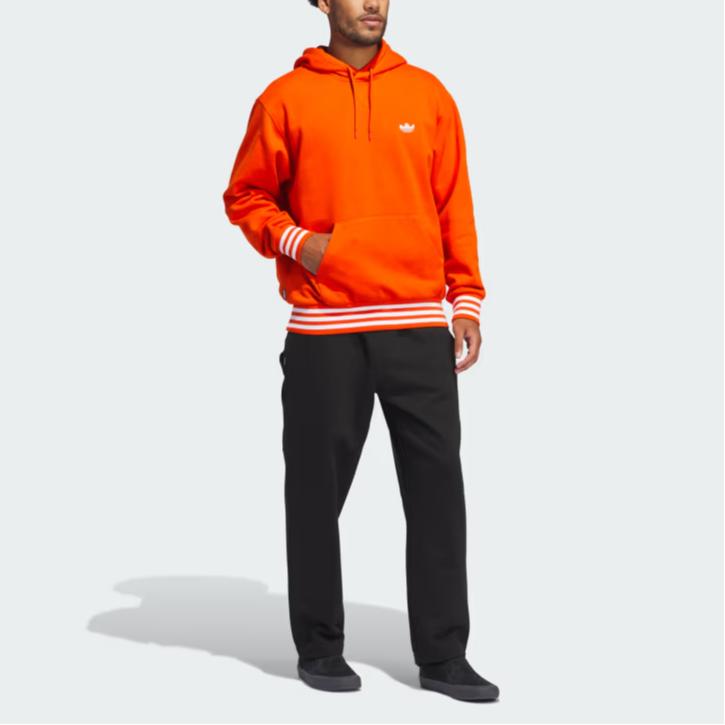 Adidas Originals Shmoofoil Heavyweight Hoodie Men Hoodies College-Orange IX9012