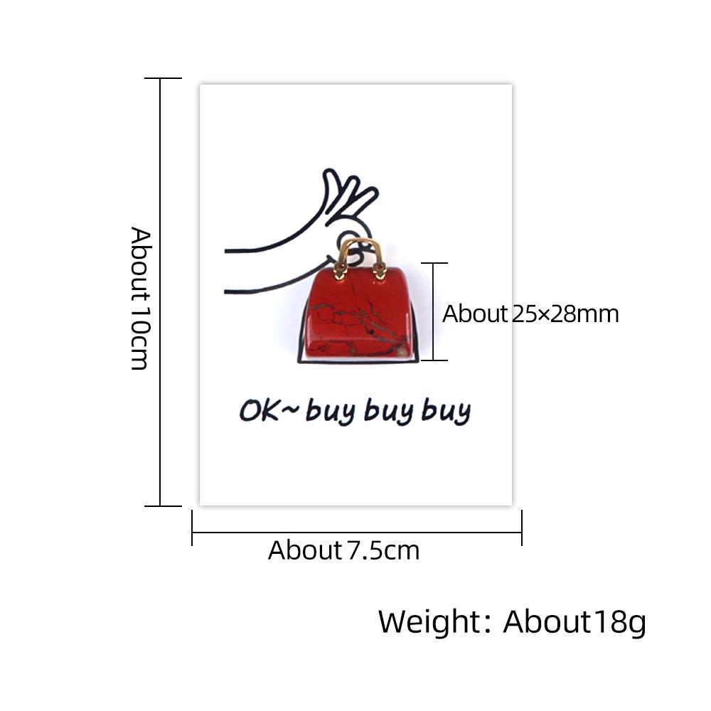 1шт Рейки Исцеляющий кристалл Мини-сумочка Резьба — фото 3