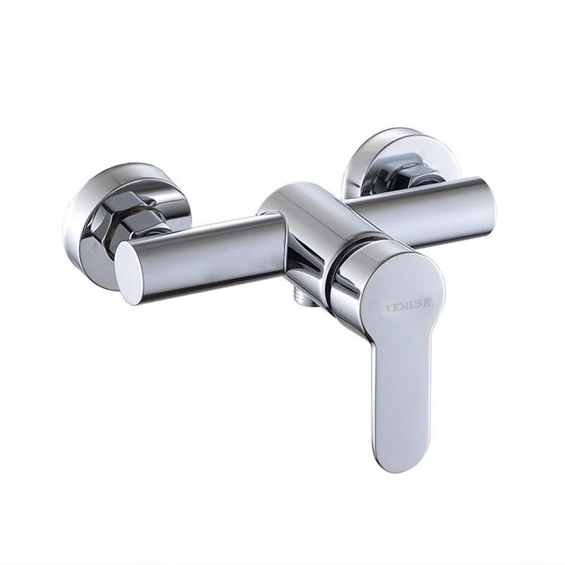 TLXT Stainless Steel Electroplated Wall-Mounted Shower Faucet