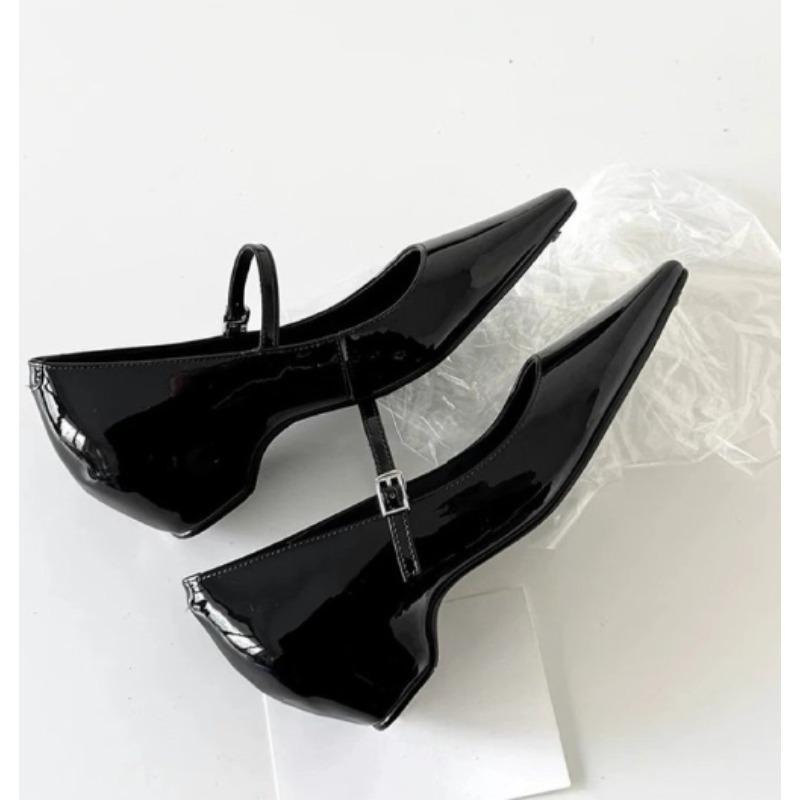 Fashion New Style Pointed Toe Woman Heels Shoes Fashion Elegant Pumps Summer Woman Sandals Designer Trend Party Dress Zapatos De Mujer