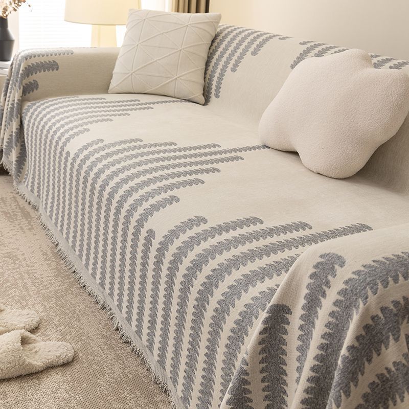 Sofa Towel All-season Universal Cover Cloth with Full Cover and Double-sided Use, Chenille Universal Cover, Anti Cat Paw Sofa Mat