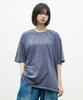 MINIMALPROJECT Oversized Pigment Balloon Short Sleeve T-Shirt (Lightnavy) Mst131