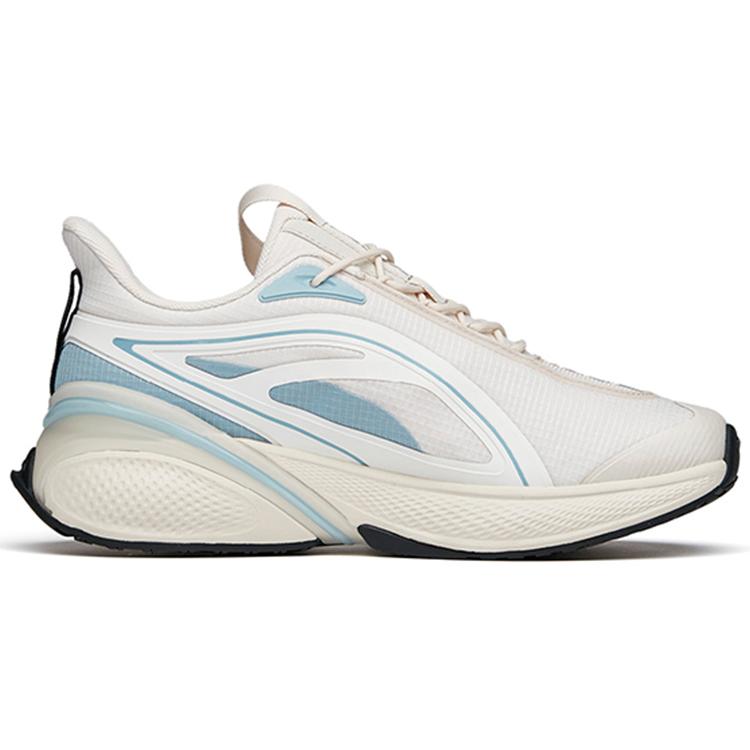 New Anta C37 2.0 Cushioning Anti Slip And Wear Resistant Breathable Rebound Low Top Running Shoes Men's Light Blue 112135537R-8