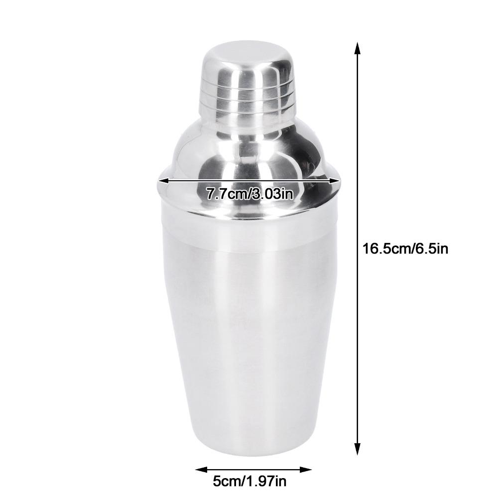 Built-in Strainer Drink Mixer Stainless Steel Wine Shaker Bartender Mixing Tool Drink Mixing