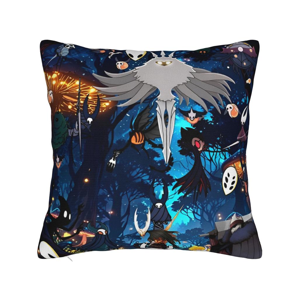 Hollow Knight Funny Games Pillow Covers Merch Printing Cushion Cover Decorations  Pillow Case Cover Home Multiple Sizes