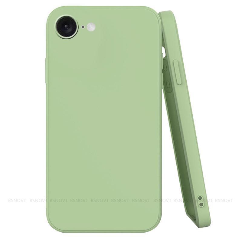 For iPhone 16e Case Cover iPhone 16e Capas New Original Liquid Silicone Shockproof Phone Soft TPU Fundas iPhone 16e Soft Cover