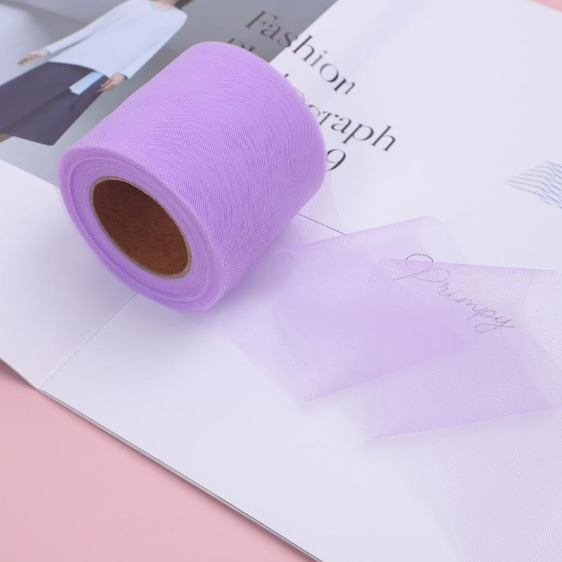 Rainbow Love Heart Tulle Ribbon for Crafts Gift Diy Package Wrap Decorative Ribbons Love Stars Lace Christmas Decor