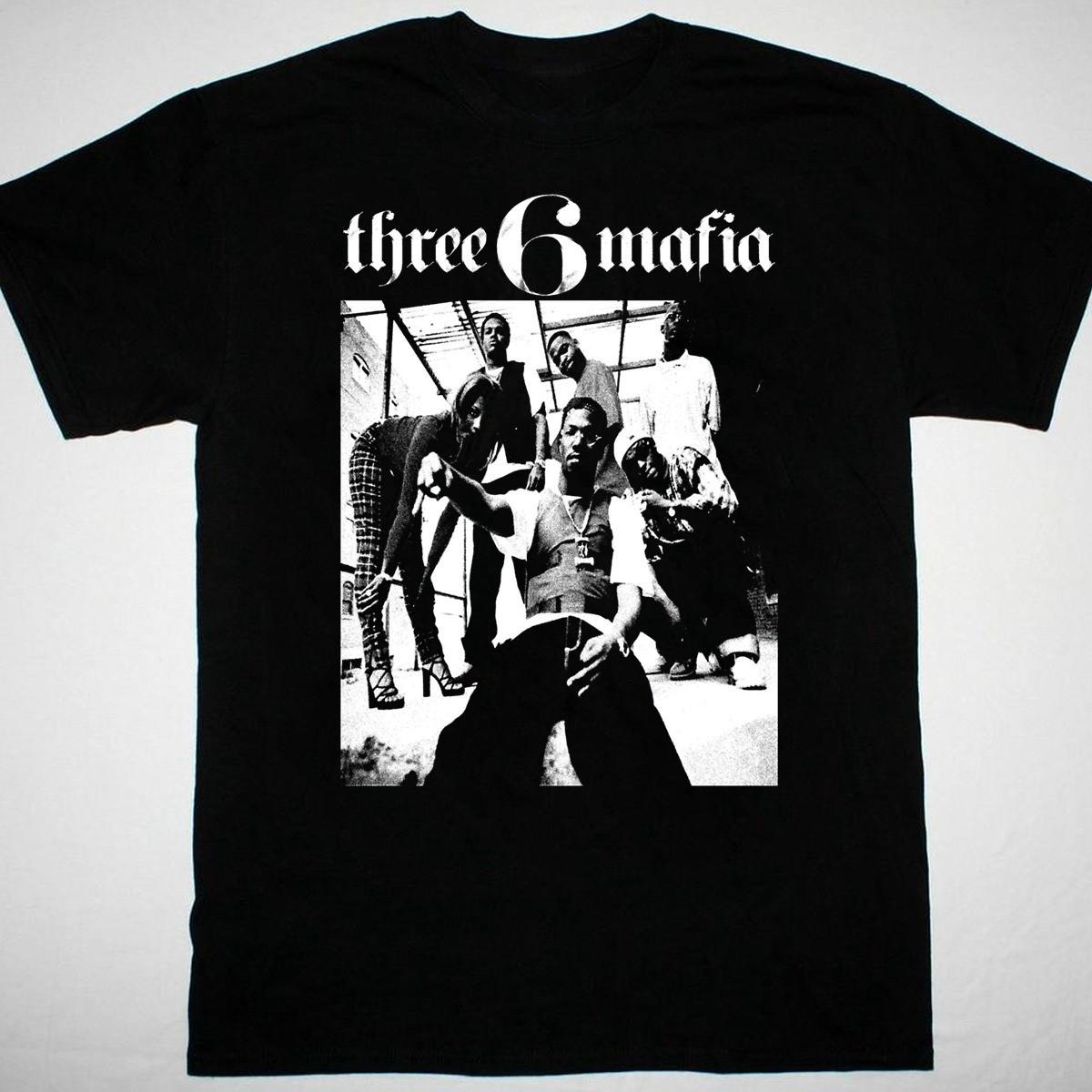 Vintage Three 6 Mafia Band Reprint Unisex All Size N05.202 M