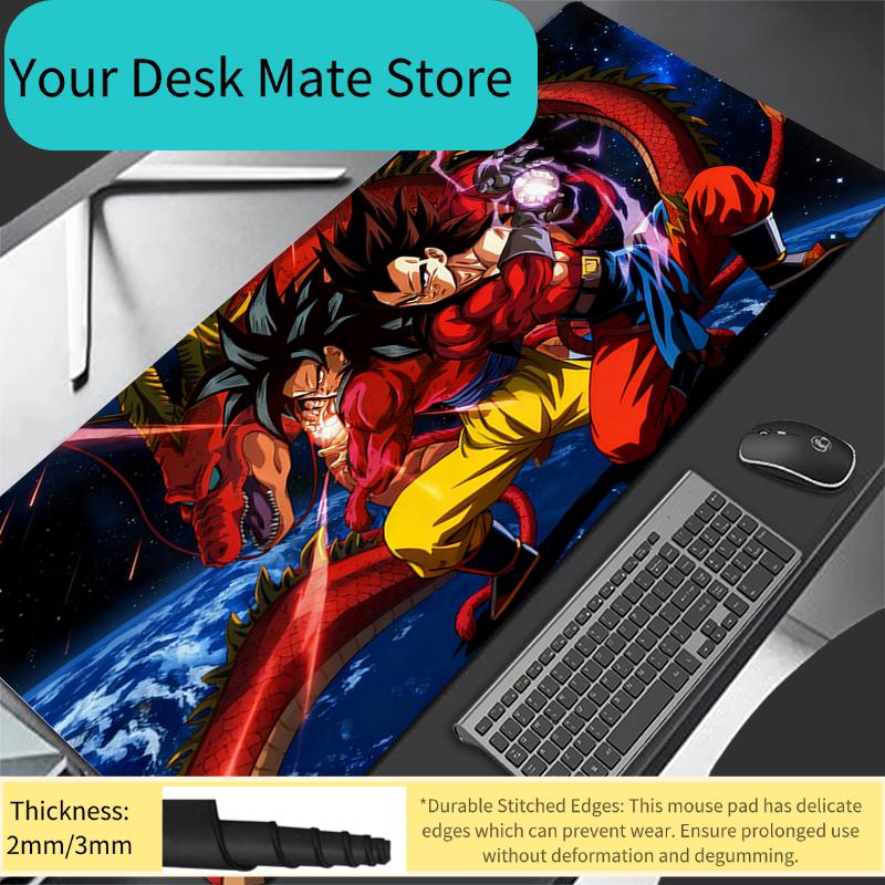 Keyboard Pad Computer Goku Extended Mousepad Office PC Japan Anime Desktop Protection Mat Laptop Dragon Ball Gaming Mouse Pad
