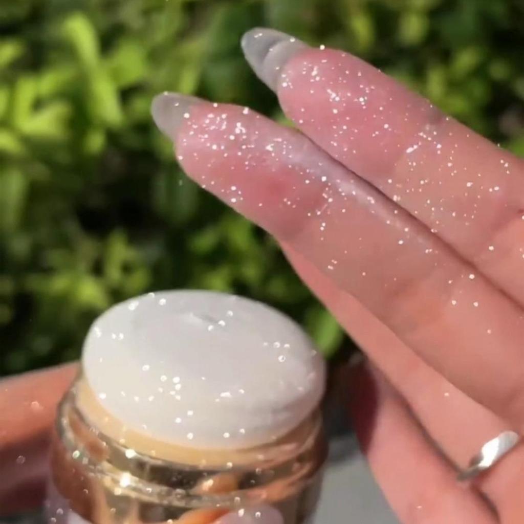 Glitzernder Feen-Zauberstaub: Braut Highlighter Körper Glitzer