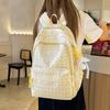 Schoolbag High-value Schoolbag Female Middle School Student Large Capacity Mori Personalized Backpack Cute Polka Dot Lightweight Travel Backpack