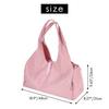 Korean Style Yoga Mat Bag Underarm Bag Gym Fitness Bag Cute Sports Shoulder Bag  Office Worker