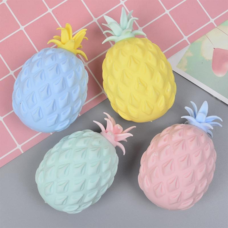 Pineapple Anti Stress Squeeze Ball Funny Vent Decompression Relief Anxiety Toys For Children