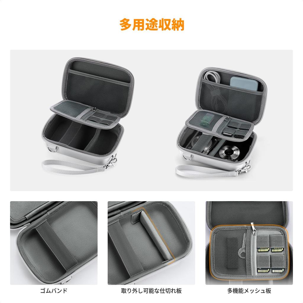 CONCEPT Digital Camera Hard Case for DSLR Camera Protective EVA Compact K&F Case, Cameras, Bag, Shockproof,