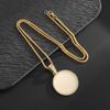 Hot Sale Round Photo Frame Moissanite Hip Hop Pendant for Men and Women
