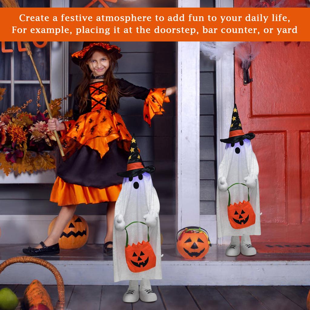 Halloween Decorations Glowing Stand Party Decoration Porch Outdoor Patio Bar Atmosphere Layout Decoration