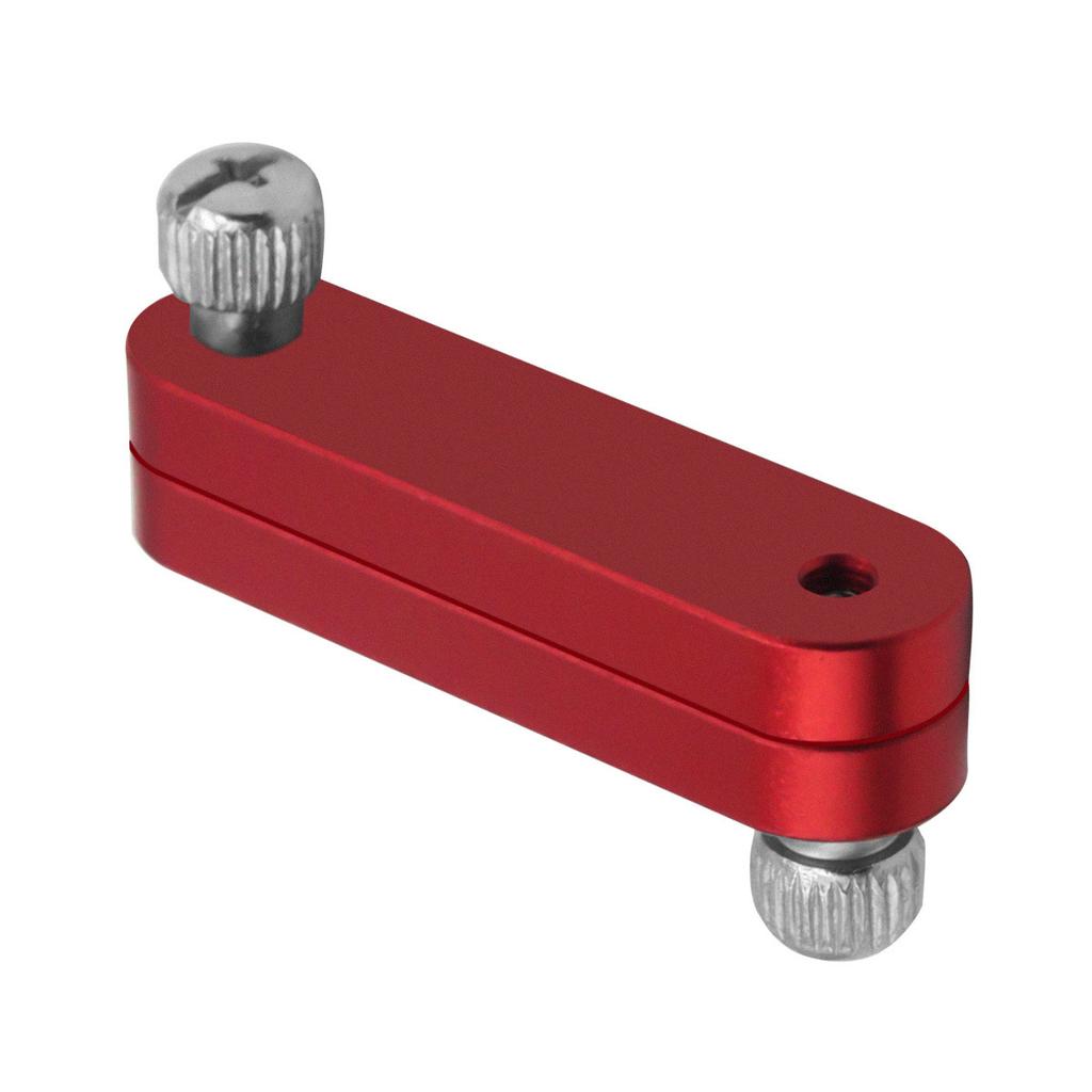 Steel rule limit adjustment locator block Woodworking scribe locator Straight rule scribe locator Steel rule locator