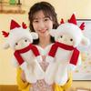 Fluffy Little Sheep Doll Simulation Appease Doll Pillow Christmas Sheep Plush Toy  Home Decor