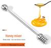 304 Stainless Steel Honey Stirrer with Beaded Handle