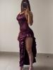 Sommerkleid High-End Sexy Rückenfrei Träger Hot Girl Kleid