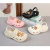 Cute Bear Couple Clogs Home Outdoor Casual Garden Shoes