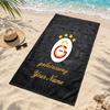 Galatasaray Custom Name Beach Towels Also Serve As Bath Towels Summer Essential a Musthave for the Outdoors the Beach and the Pool