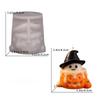DIY Halloween Ornament Mold Silicone Epoxy Resin Plaster Mold Candle Wax Mold  Beginner Friendly
