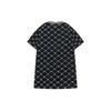 FILA Fusion Fashion Loose Polo Collar Short Sleeve Dress Women dresses Black T11W323316ABK